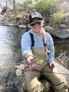 Fishing in Hume, California