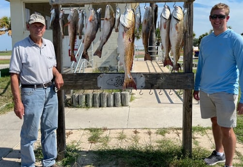 Redfish, Speckled Trout / Spotted Seatrout fishing in Rockport, Texas