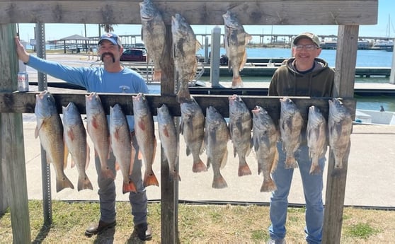 Black Drum fishing in Aransas Pass, Texas