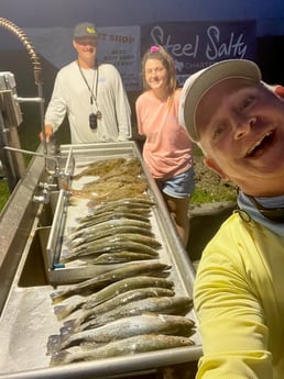 Flounder, Speckled Trout Fishing in Galveston, Texas