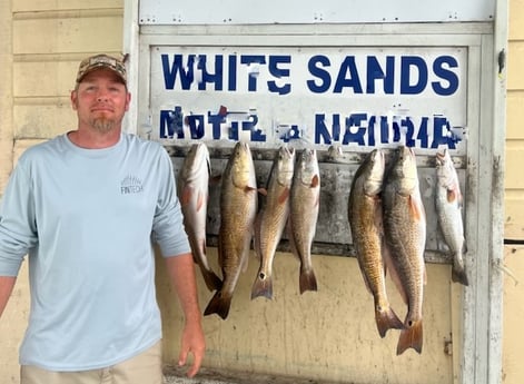 Redfish, Speckled Trout / Spotted Seatrout fishing in South Padre Island, Texas