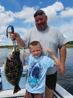 Flounder fishing in Jacksonville, Florida