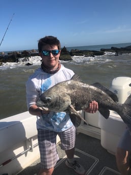 Redfish fishing in Galveston, Texas