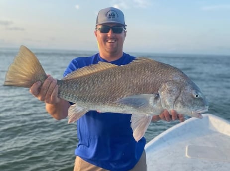 Black Drum fishing in Port O&#039;Connor, Texas