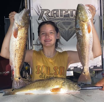 Redfish fishing in Rockport, Texas