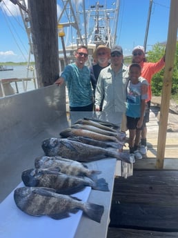 Fishing in Bolivar Peninsula, Texas