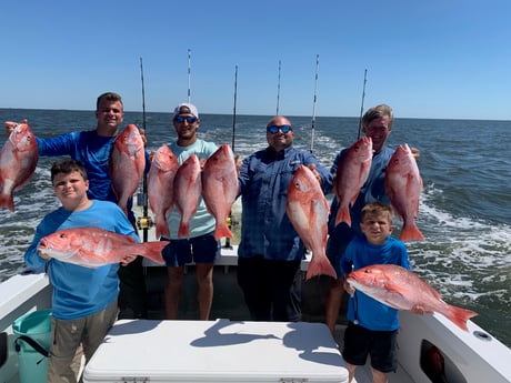 Red Snapper fishing in Biloxi, Mississippi