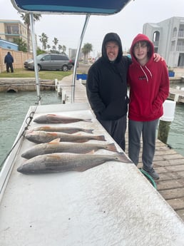 Speckled Trout / Spotted Seatrout fishing in South Padre Island, Texas