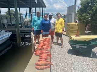 Red Snapper, Vermillion Snapper Fishing in Destin, Florida