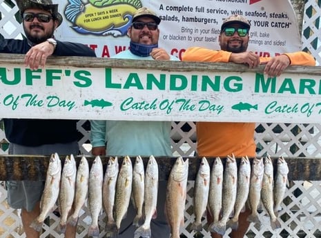 Redfish, Speckled Trout / Spotted Seatrout fishing in Corpus Christi, Texas