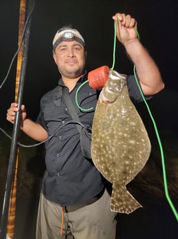 Flounder Fishing in Rio Hondo, Texas