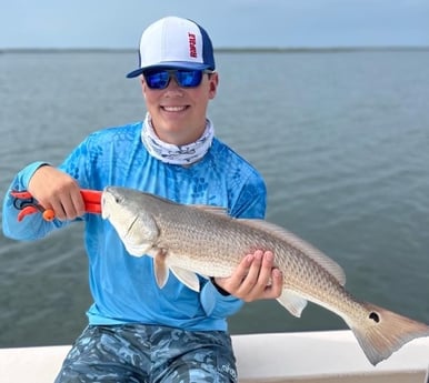 Redfish fishing in Beaufort, North Carolina