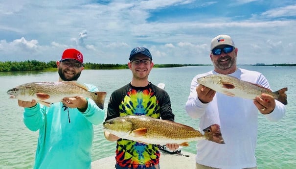 Redfish fishing in Port Aransas, Texas