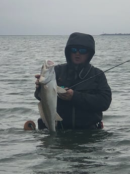 Redfish fishing in Galveston, Texas