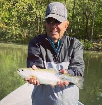 Rainbow Trout fishing in Broken Bow, Oklahoma