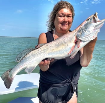 Speckled Trout Fishing in South Padre Island, Texas