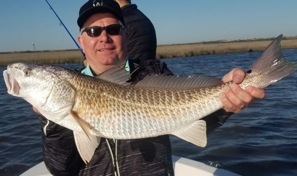 Redfish fishing in Sulphur, Louisiana