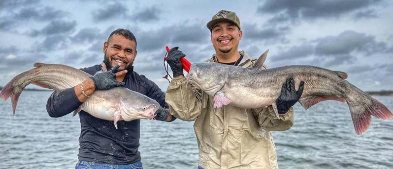 Blue Catfish Fishing in Dallas, Texas