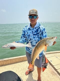 Fishing in Port Isabel, Texas