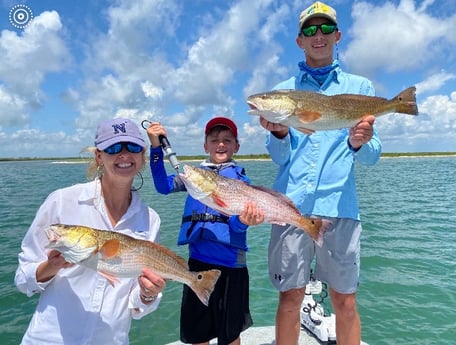 Redfish fishing in Port Aransas, Texas