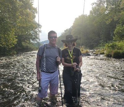 Fishing in Broken Bow, Oklahoma