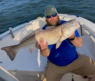 Redfish fishing in Galveston, Texas