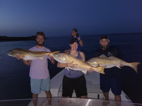 Redfish fishing in Port O&#039;Connor, Texas