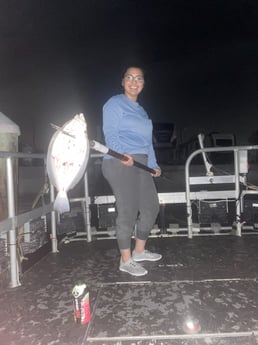 Flounder fishing in Port O&#039;Connor, Texas