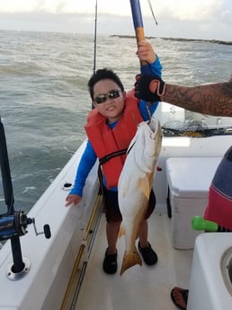 Redfish fishing in Galveston, Texas