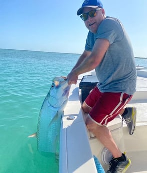 Tarpon fishing in Key Largo, Florida