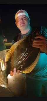 Flounder fishing in Freeport, Texas