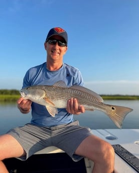 Redfish fishing in Wrightsville Beach, North Carolina