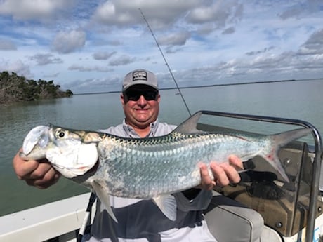 Tarpon fishing in Tavernier, Florida