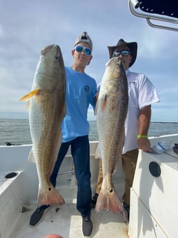 Redfish fishing in Galveston, Texas