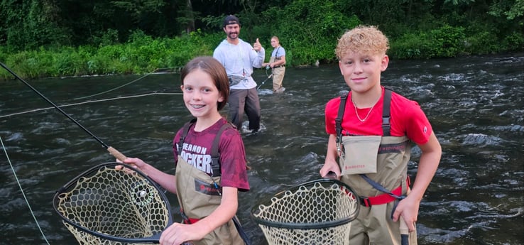 Fishing in Broken Bow, Oklahoma