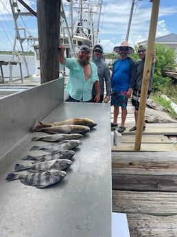 Fishing in Bolivar Peninsula, Texas