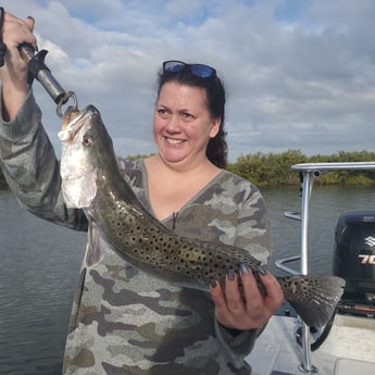 Speckled Trout / Spotted Seatrout fishing in New Smyrna Beach, Florida