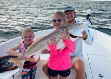 Redfish fishing in Pensacola, Florida