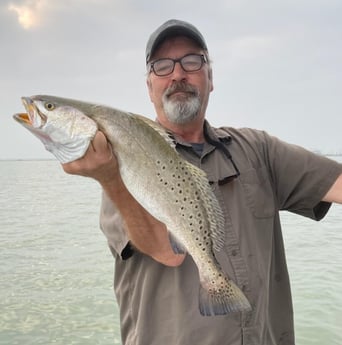 Speckled Trout / Spotted Seatrout fishing in Galveston, Texas