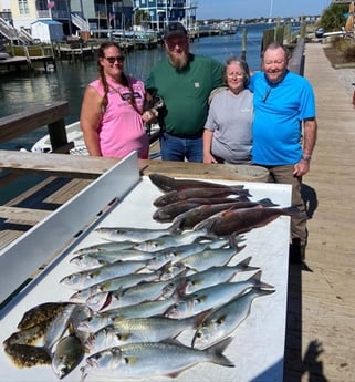 Bluefish, Redfish Fishing in Beaufort, North Carolina