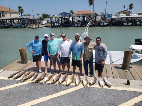 Redfish fishing in Port Isabel, Texas