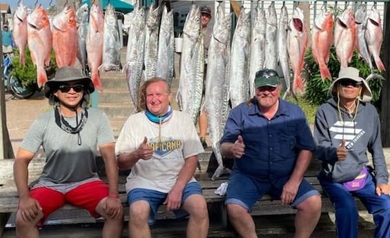 King Mackerel / Kingfish, Red Snapper fishing in Port Aransas, Texas