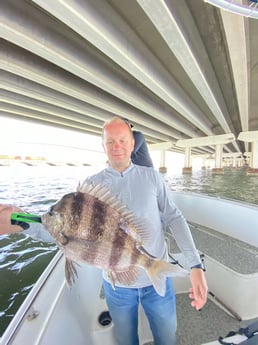 Redfish fishing in Galveston, Texas