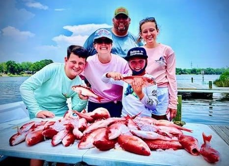 Red Snapper Fishing in Pensacola, Florida