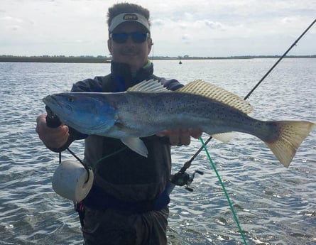 Speckled Trout / Spotted Seatrout fishing in Galveston, Texas