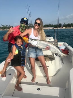 Tarpon fishing in San Juan, Puerto Rico