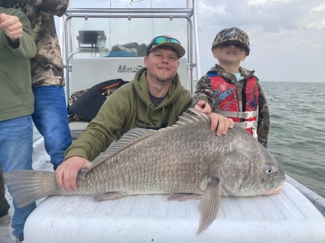 Black Drum Fishing in Rockport, Texas