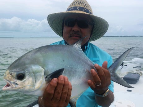 Permit fishing in Tavernier, Florida