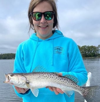 Speckled Trout / Spotted Seatrout Fishing in Beaufort, North Carolina