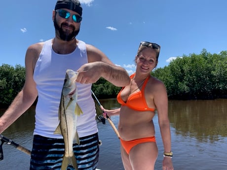 Redfish fishing in Clearwater, Florida